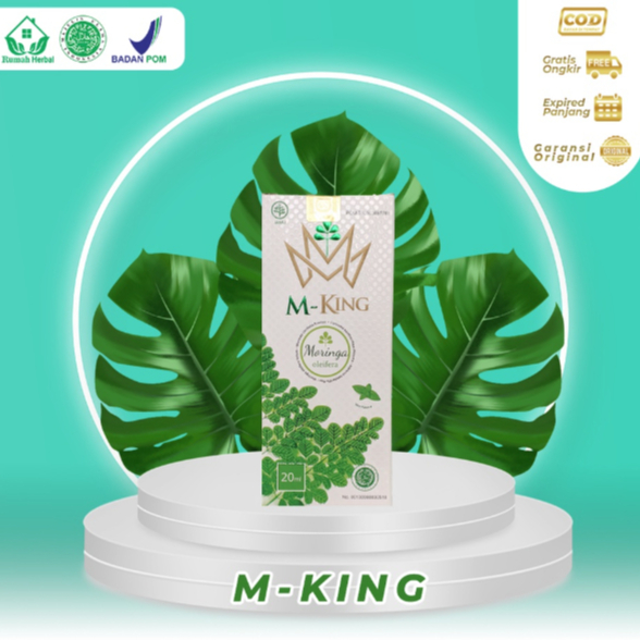 M king Moringa Original 100% - M King Jamu Tetes Herbal Kesehatan M king Original Obat Kanker
