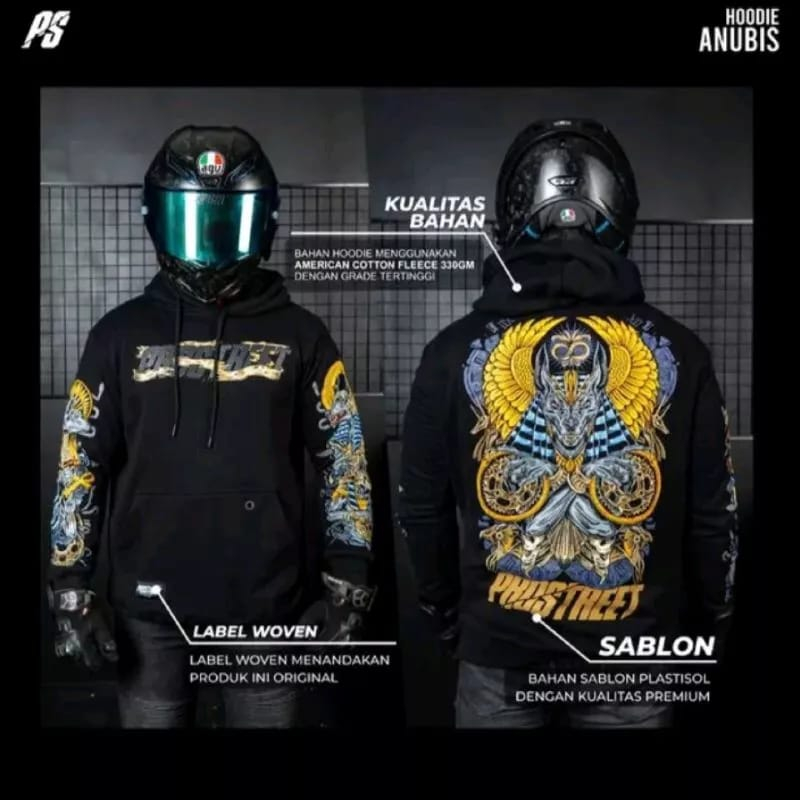 HOODIE ANUBIS PROSTRET | JAKET SUNMORI | HOODIE SUNMORI | SWEETER SUNMORI UNISEX