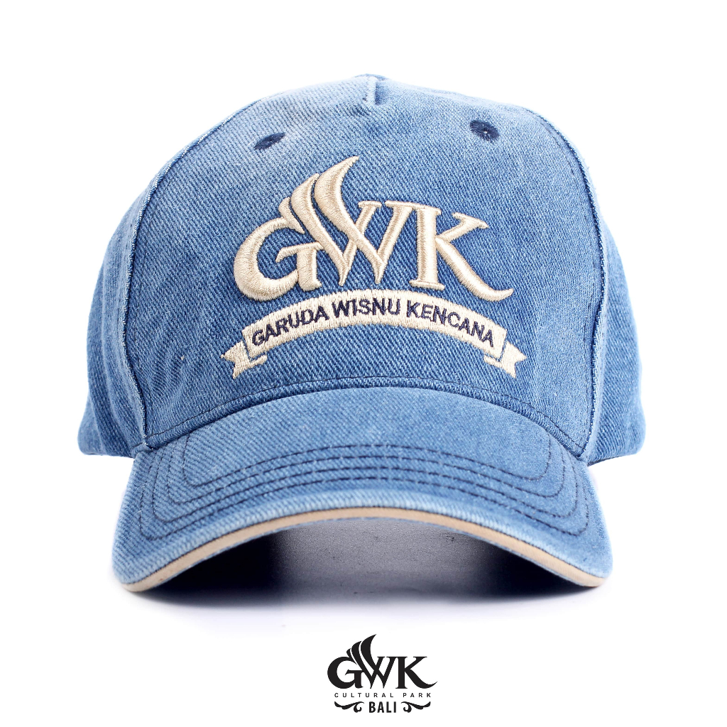 GWK Topi Baseball Blue Jeans