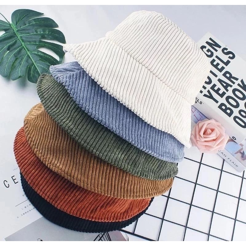topi buket het bahan codoray distor peria dan wanita terlaris terbaru