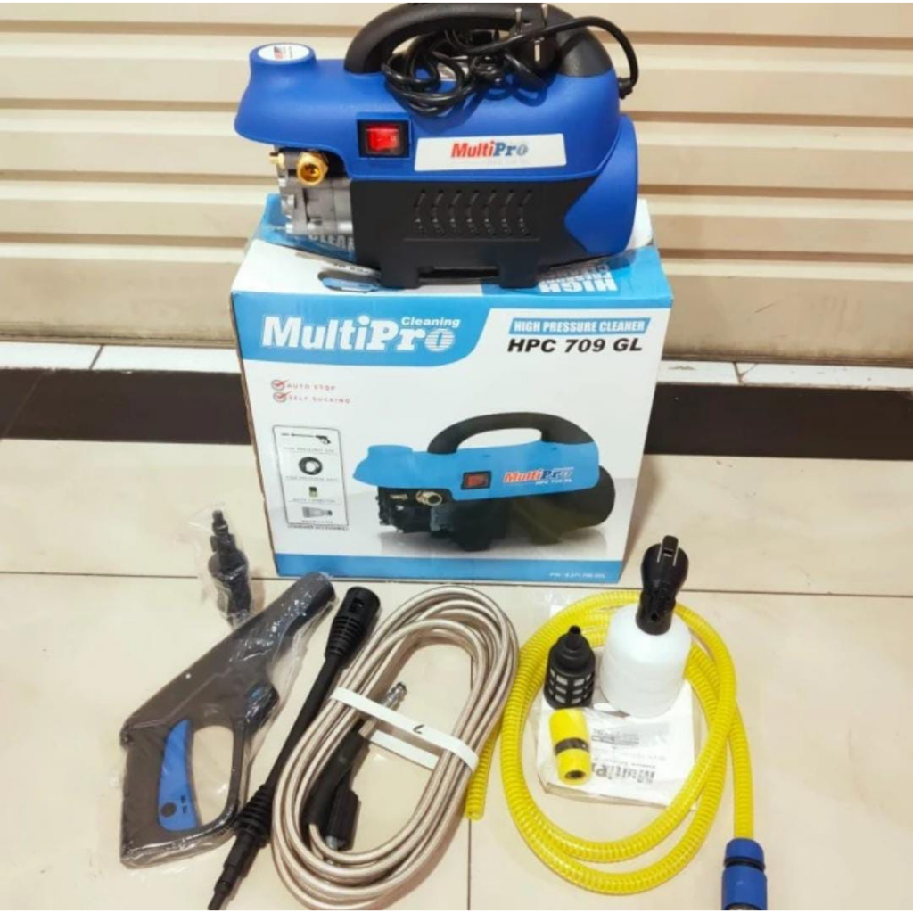 Jet cleaner mesin cuci steam MULTIPRO HPC709