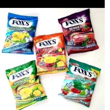 

Permen Fox Oval Crystal Clear Bag 90 gr
