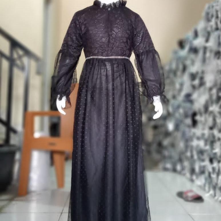 Gamis Anak Perempuan Muslim Gamis Anak Acara Gamis Kids Gamis Anak Berkualitas Hitam
