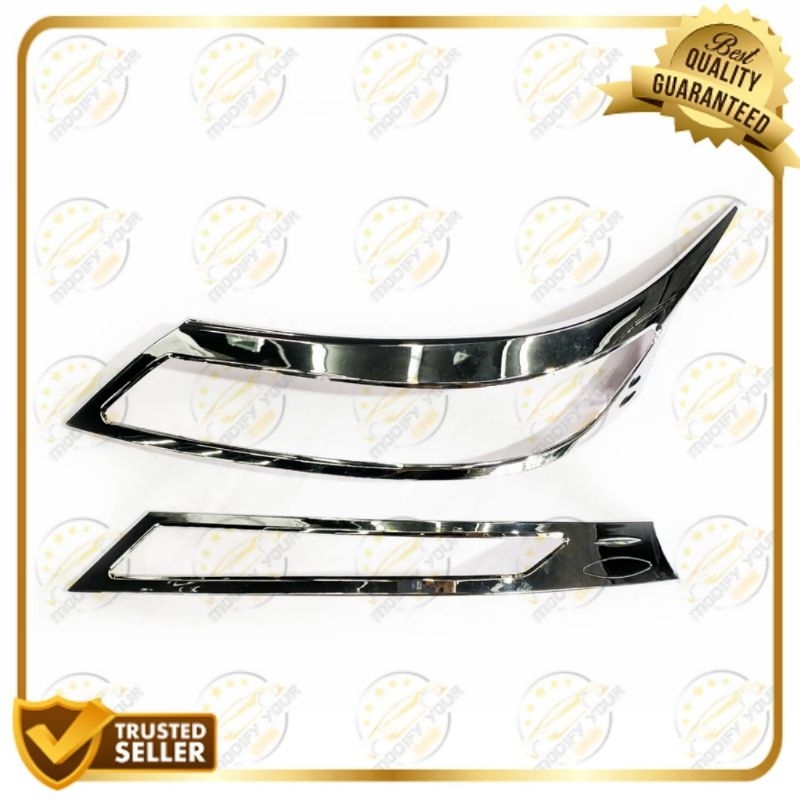 Garnis Depan (Headlamp Garnish) Rush/Terios 2012 Chrome