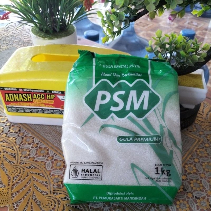 

gula premiun PSM/GUNUNGMADU 1kg murni alami berkwalitas