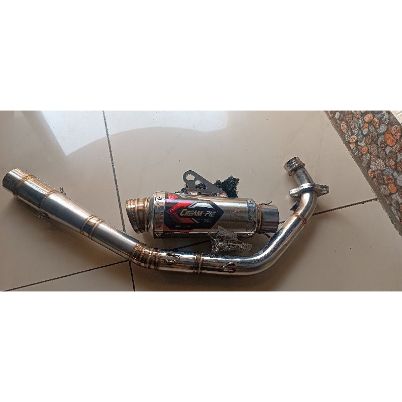 KNALPOT CREAMPIE JOGJA CP3 ORIGINAL STD SONIC