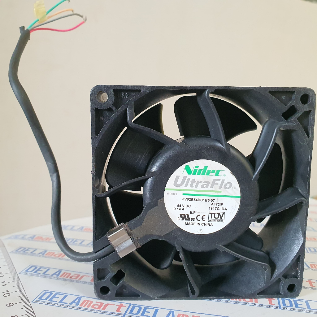 Kipas fan dc brushless fan 48v tebal JALAN DI 24V KKA