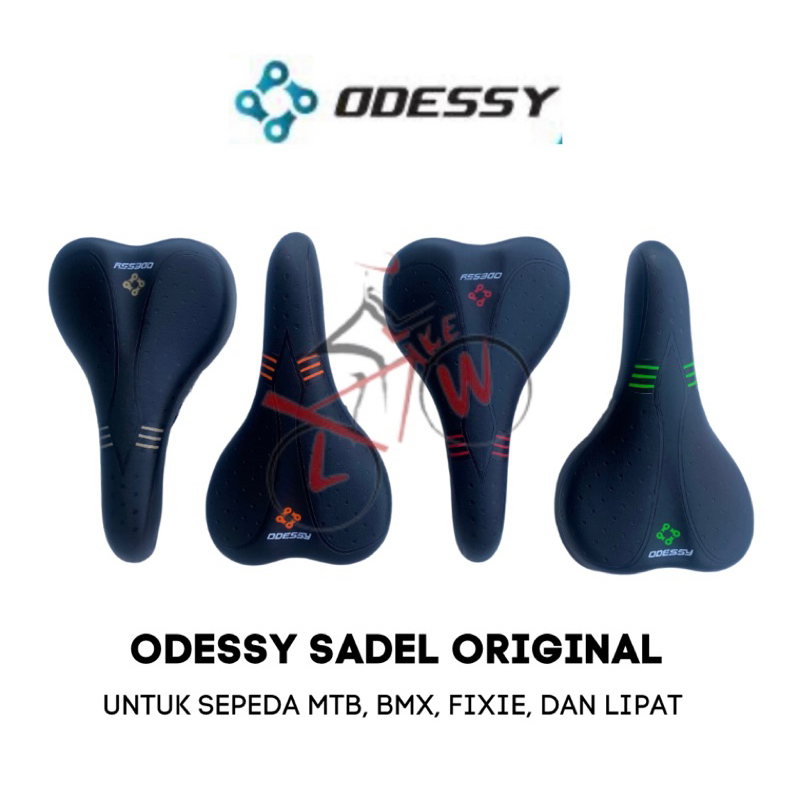 Sadel Jok Sepeda Odessy Sepeda MTB BMX Fixie Lipat