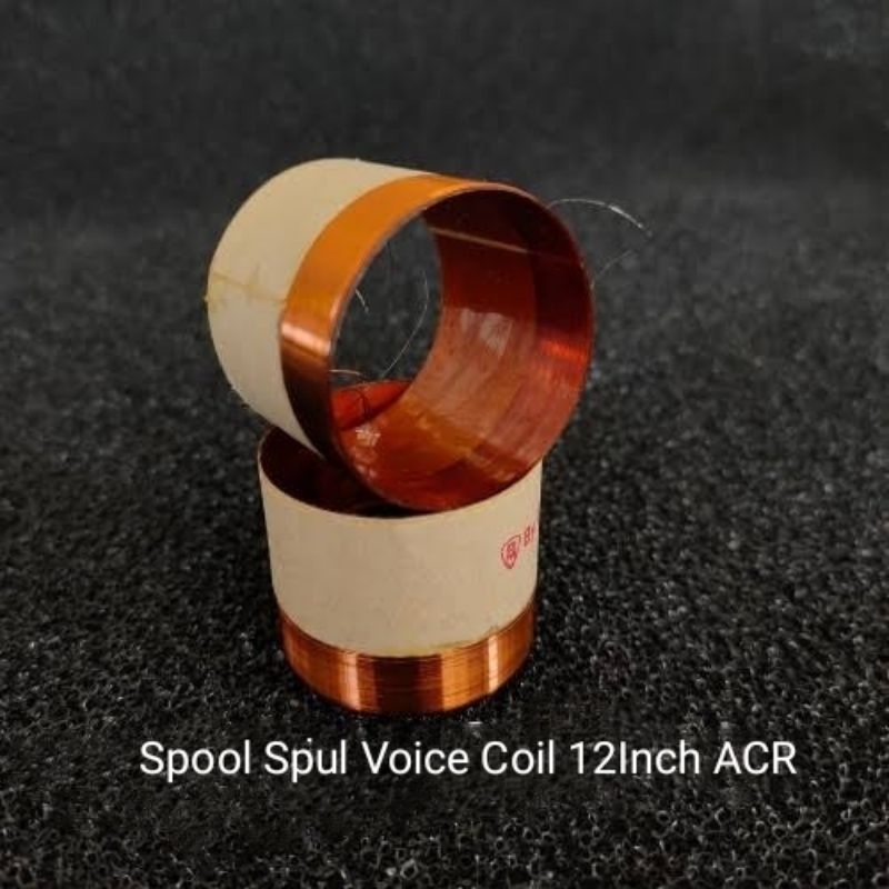 spool voice coil 12inch Acr 1230Black