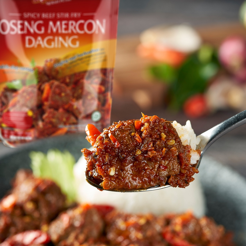 

Oseng DagingMercon Merah Putih -Satuan Oseng Mercon Daging TERLARIS