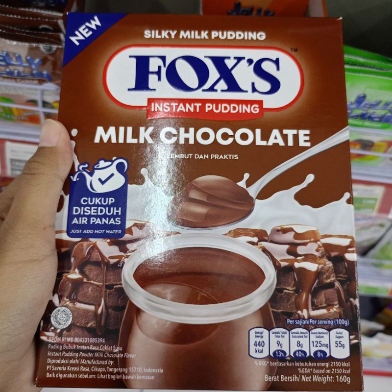 

Fox's Instant Pudding All Varian | Fox's Puding Instan 160gr