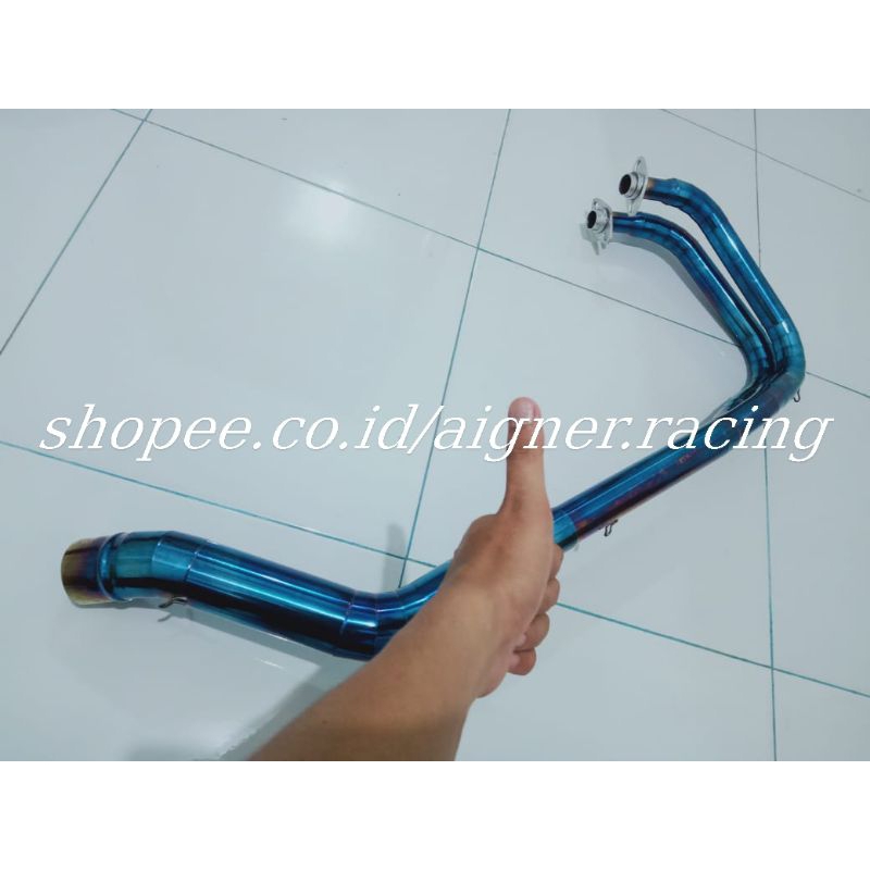 Leheran/Header Knalpot R25 Ninja250Fi New MT25 Cbr250rr Inlet 50MM