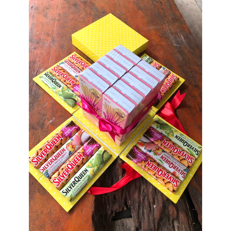 Surprise Gift Box Snack Silverqueen (BACA DESKRIPSI)