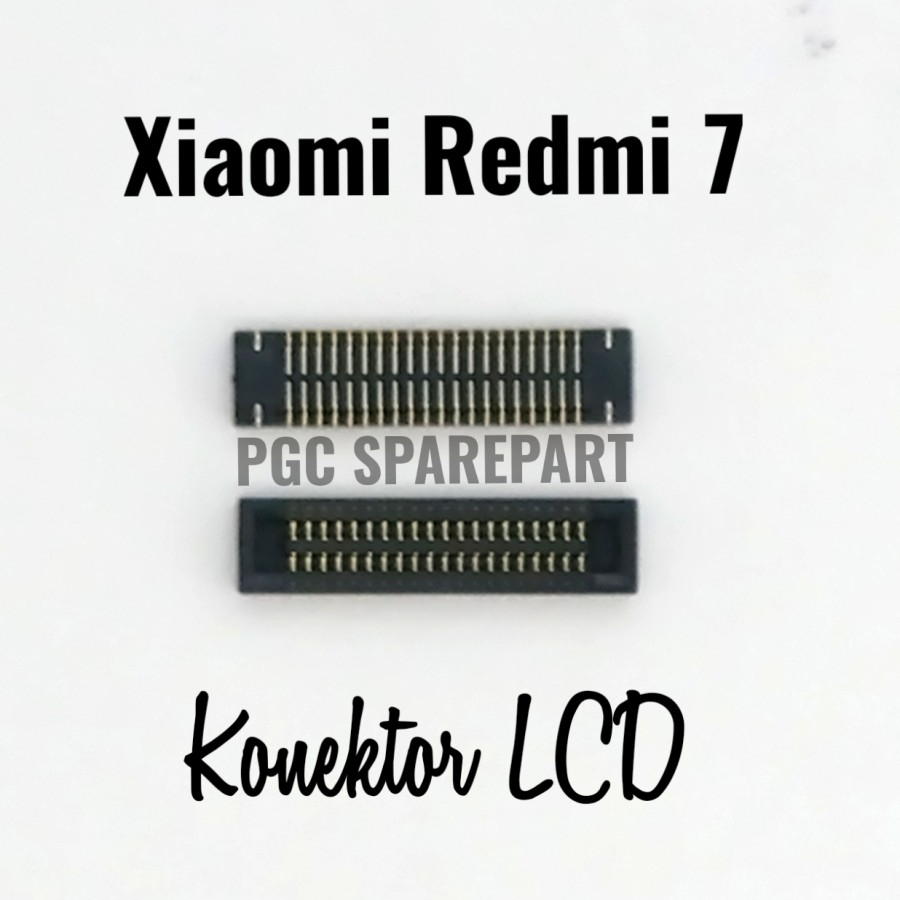 Connector Konektor LCD Xiaomi Redmi 7 40 Pin