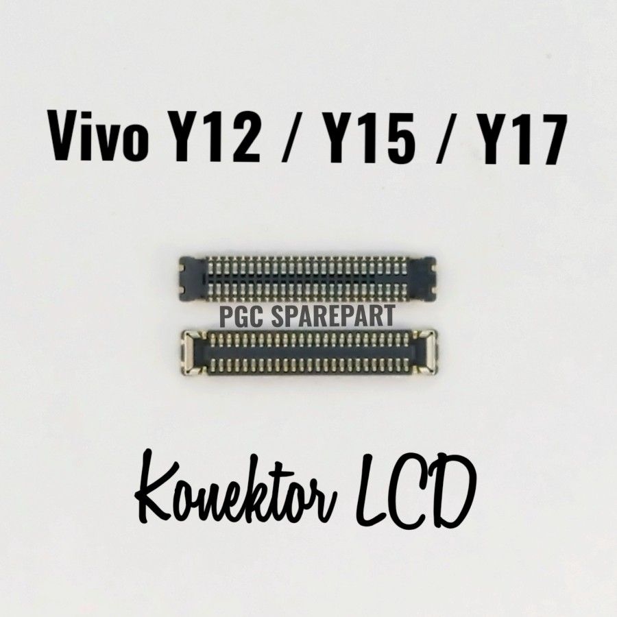 Connector Konektor LCD Vivo Y12  Y17  Y15 - 50 Pin
