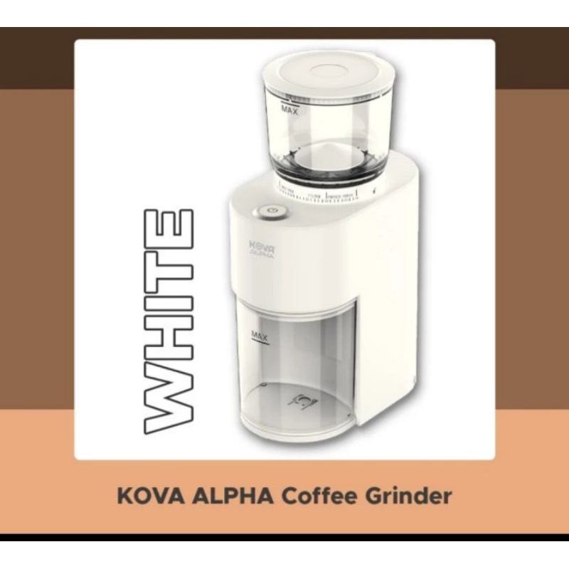 Kova alpha coffee grinder mesin gilling biji kopi elektrik