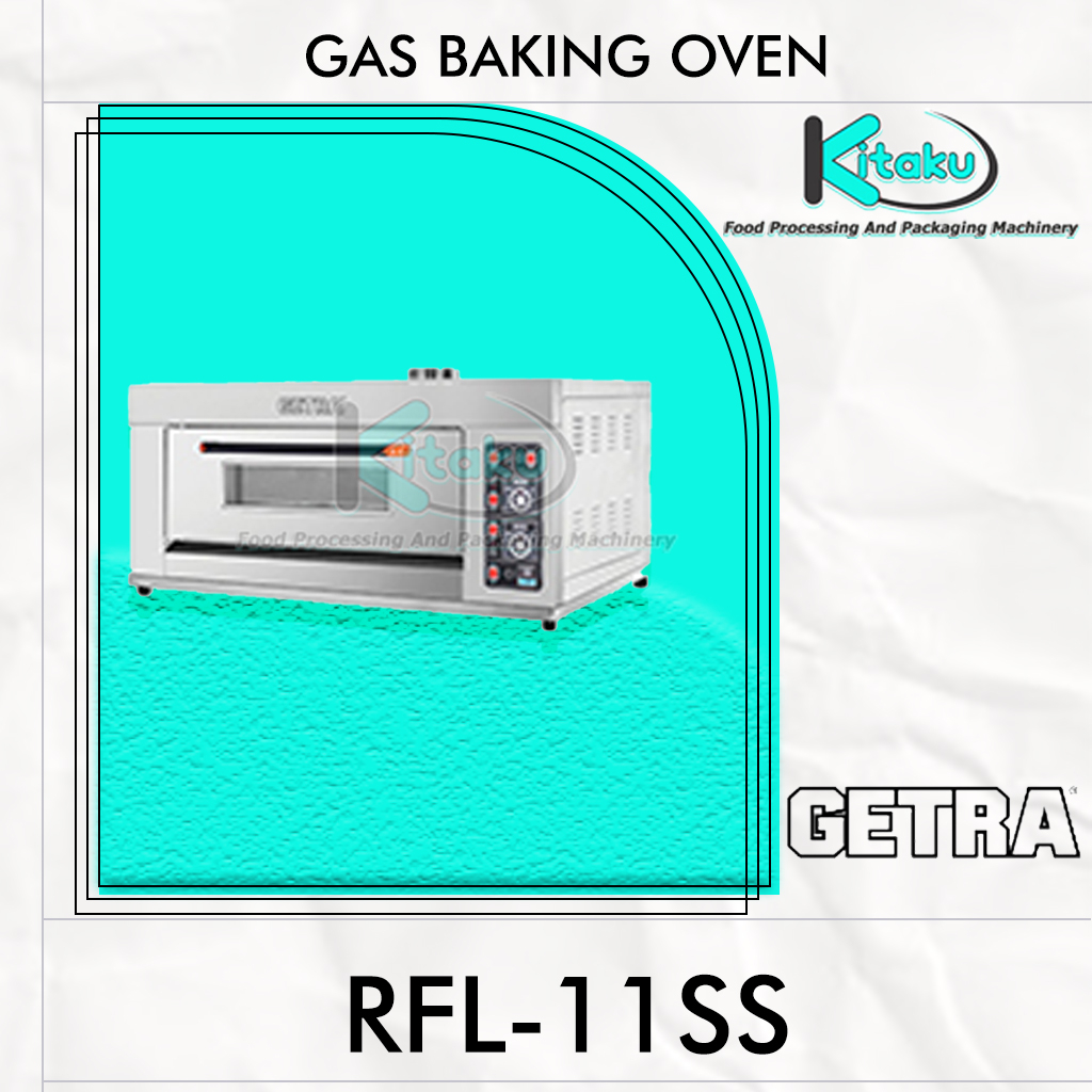 RFL-11SS Gas Baking Oven GETRA