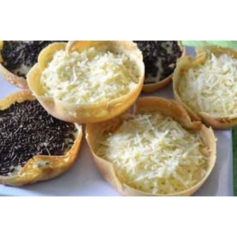 

terang bulan mini bu lia surabaya coklat keju selai kacang 1 pcs