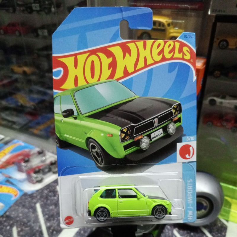 Hotwheels 73 Honda Civic custom