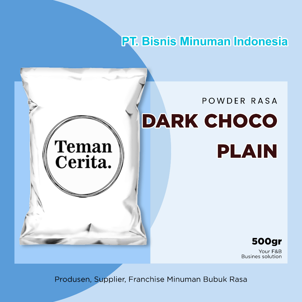 

Bubuk Minuman Dark Choco 500gr Plain KL 01