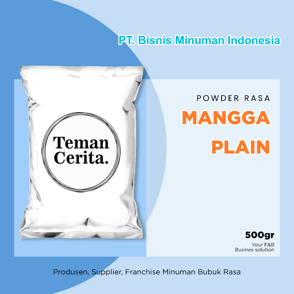 

Bubuk Minuman Mangga 500gr Plain LK 01 BC