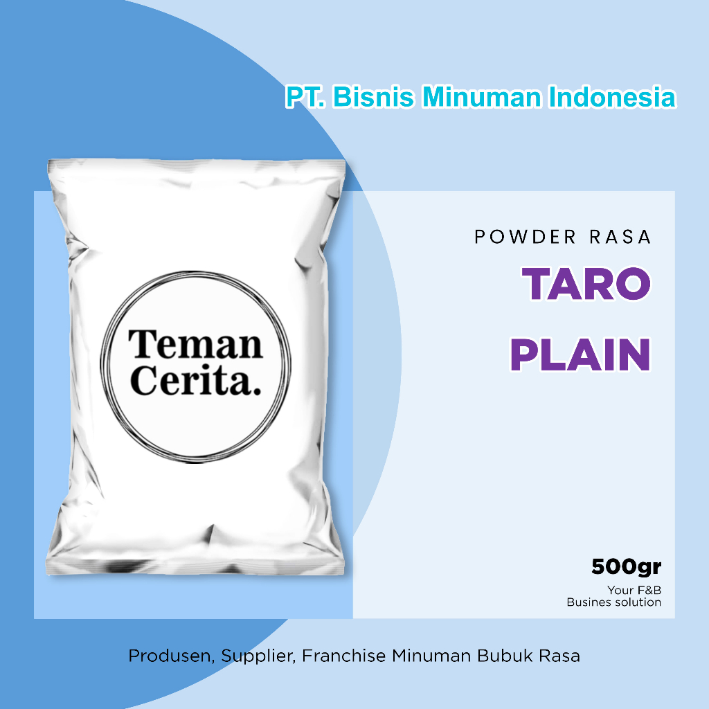 

Bubuk Minuman Taro 500gr Plain LK 01 BC