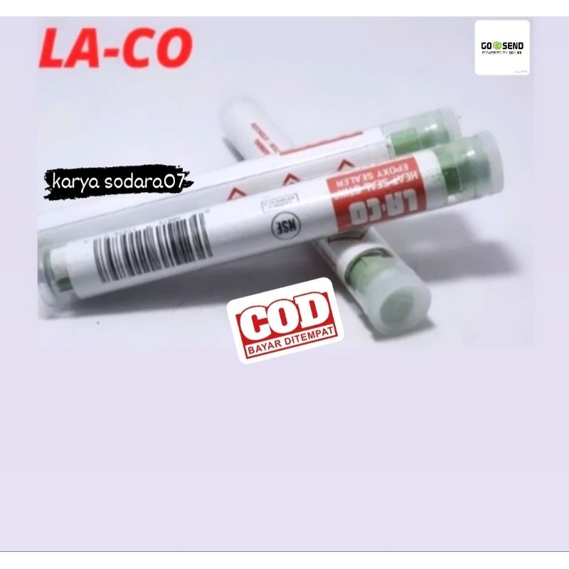 LACOSTIK LEM EVAP KULKAS / LEM KULKAS BOCOR / LEM HIJAU / LA-CO