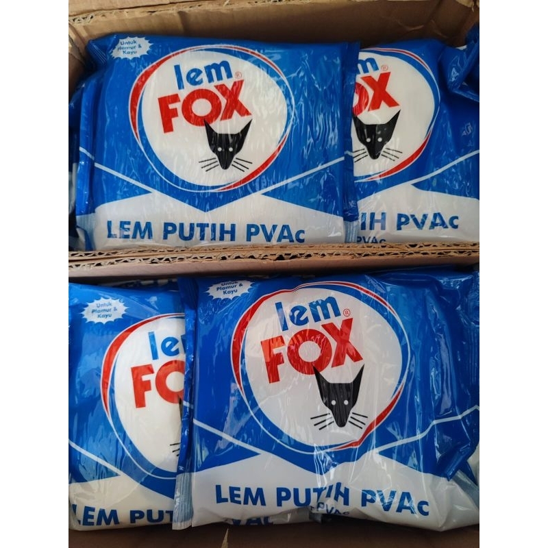 

Lem Fox Putih 350 gram / Lem Fox Putih PVAC Biru