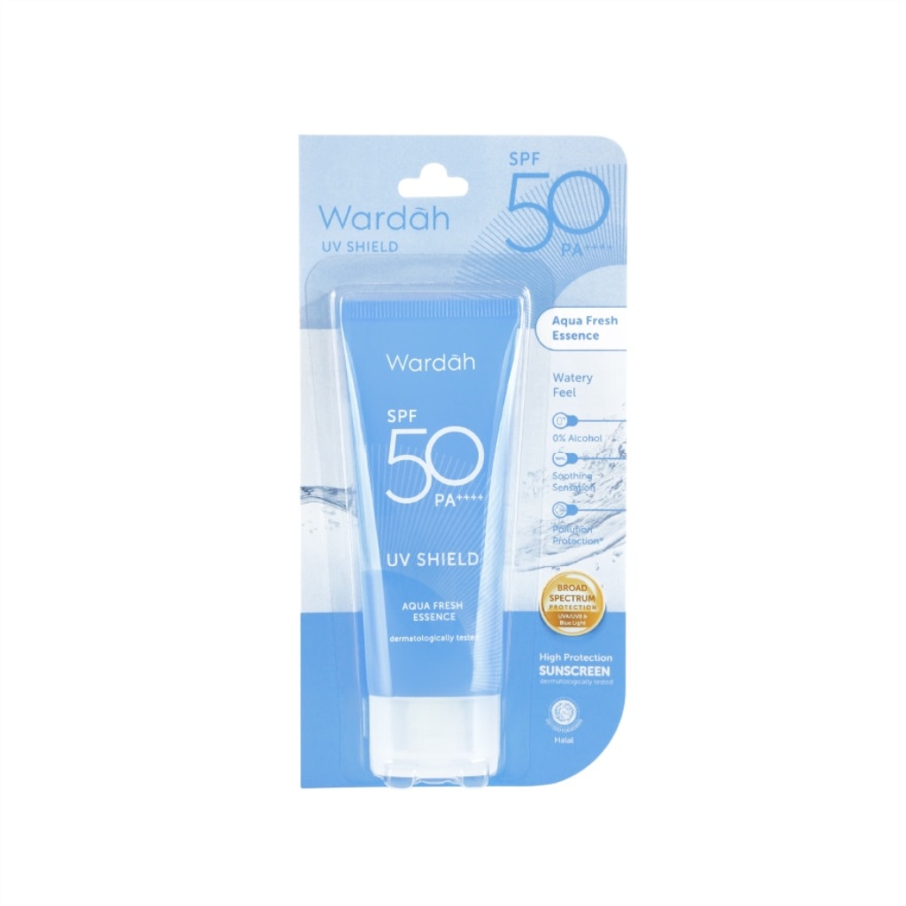 Wardah essential sunscreen gel spf 50PA+++