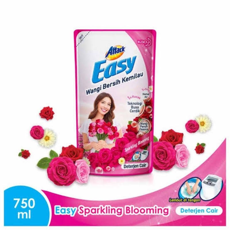 Attack easy Detergent cair 750ml