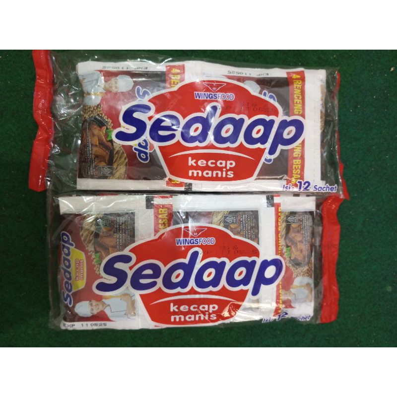 

Kecap Sedap Paket 2 renceng 1renceng isi 12pcs