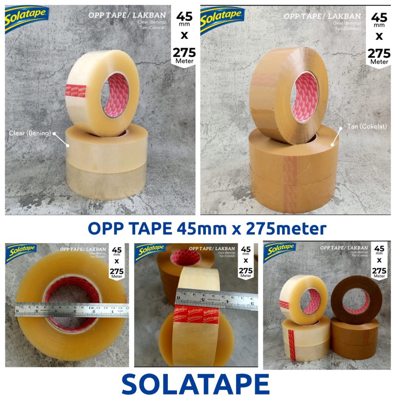 

Lakban ukuran 45mm x 275m