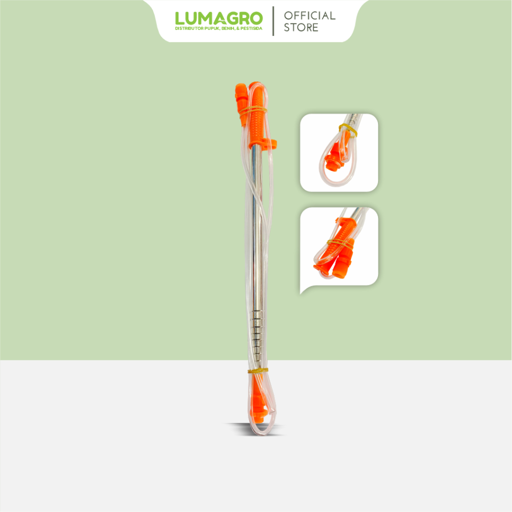 Stick Sprayer Teleskopik 3 Meter Stik Tangki Semprot Elektrik Jarak Jauh Panjang 3m CBA Polar