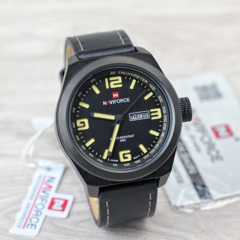 Jam Tangan Pria Original Naviforce 9059 Free Box