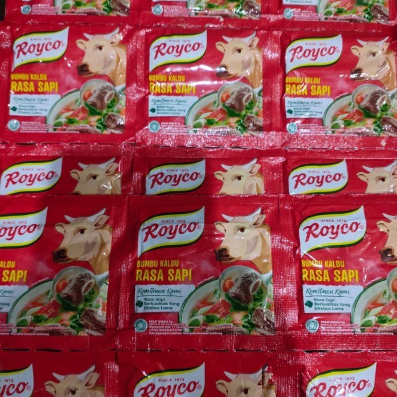 

Royco Sapi 1 Renceng isi 12