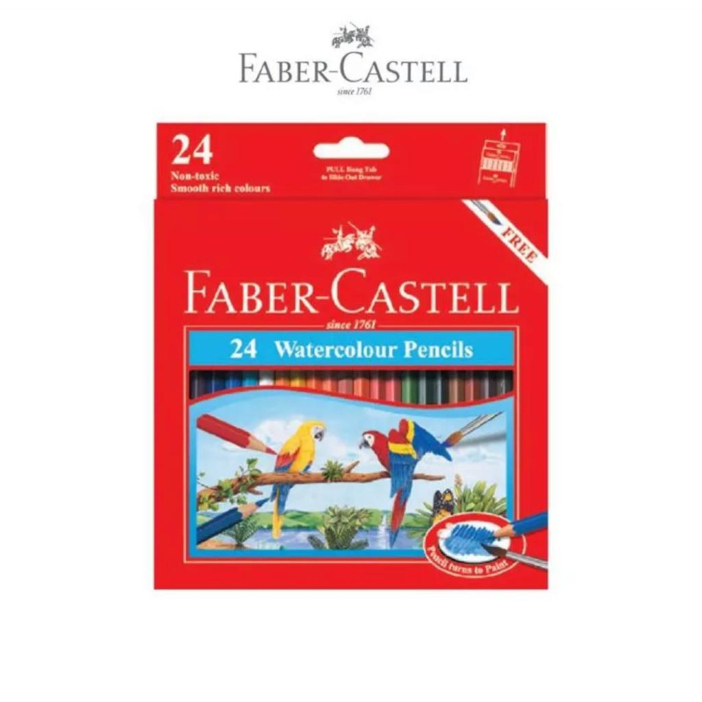 

Faber Castell Watercolour Pencils set-24 warna Pensil Cat Air