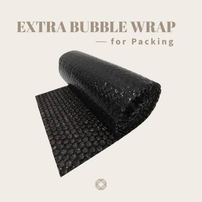 

Extra bubble wrap untuk pengiriman supaya lebih aman