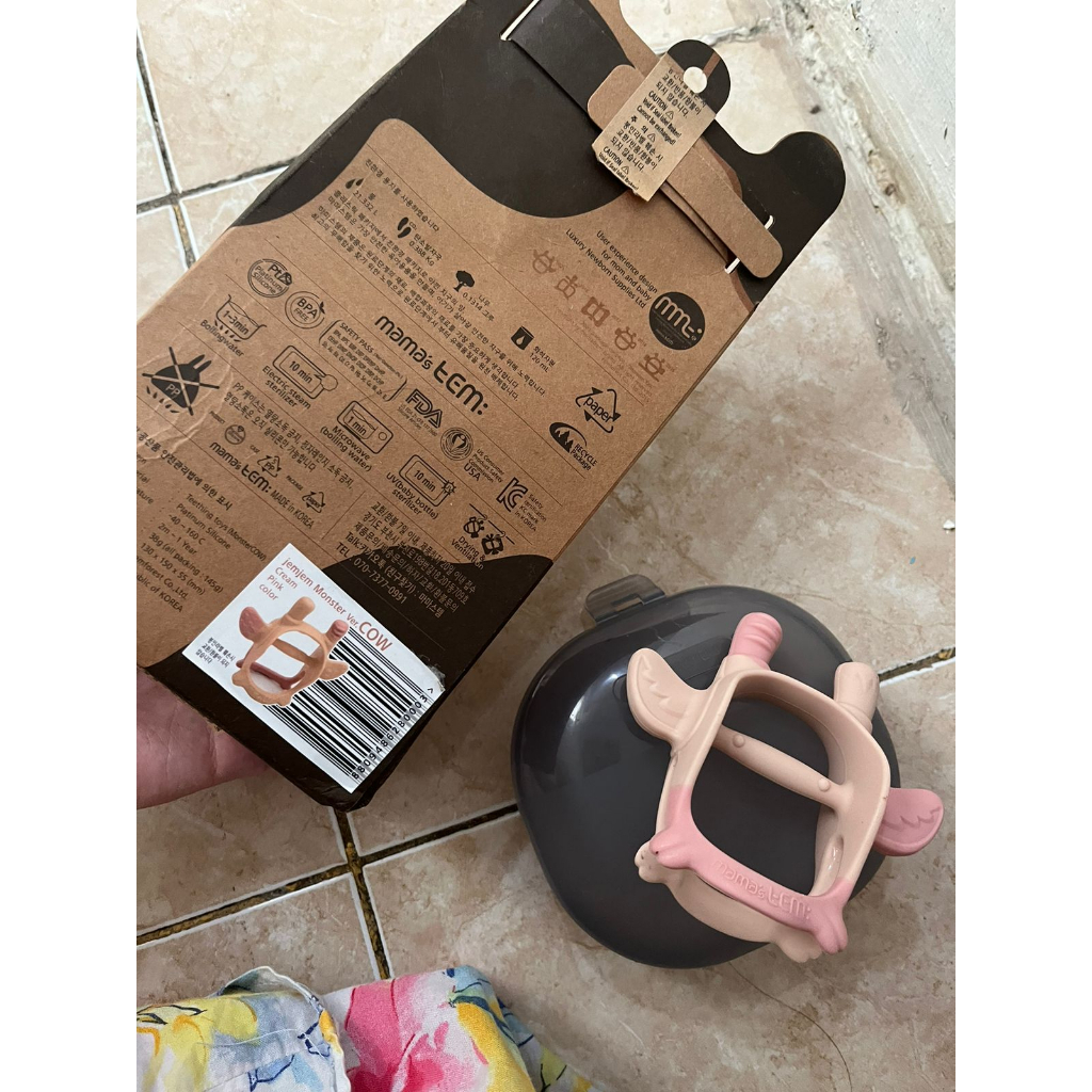 Mamas Tem - Jemjem Monster Teether Cow mamastem