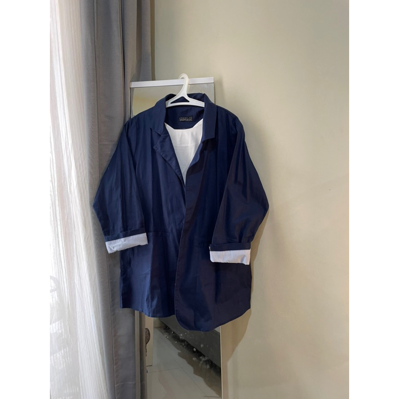 Preloved blazer navy polos house of shopaholic