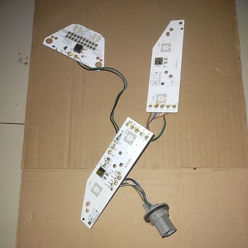 pcb lampu depan vario 125 150 led old lama tahun 2015 2016 2017 original ahm honda