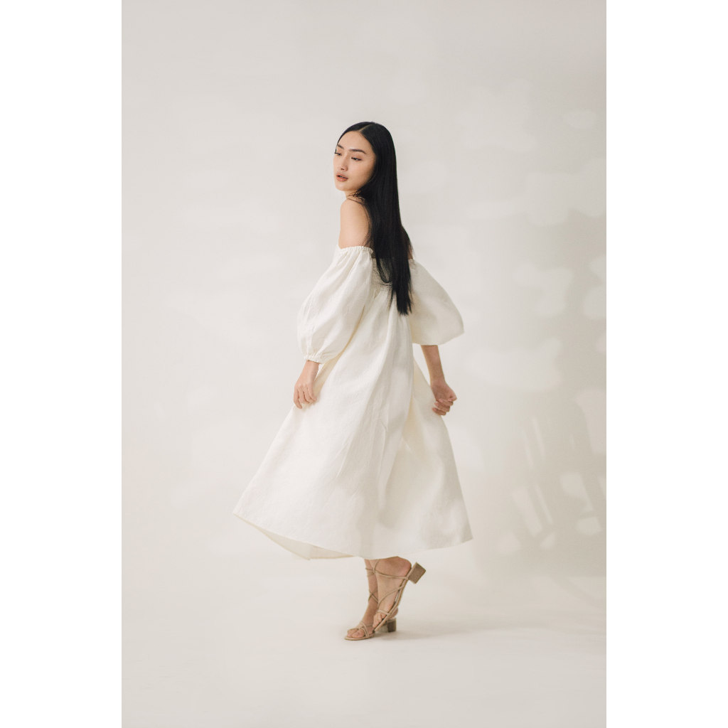 EESOME Brighton Dress White