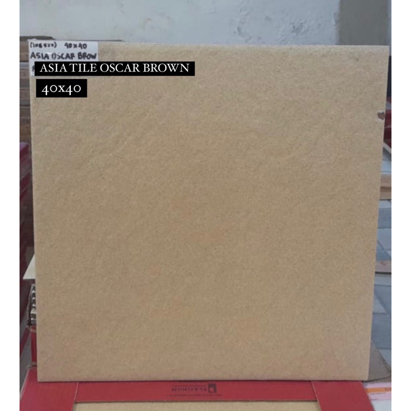 KERAMIK ASIA TILE OSCAR BROWN 40x40