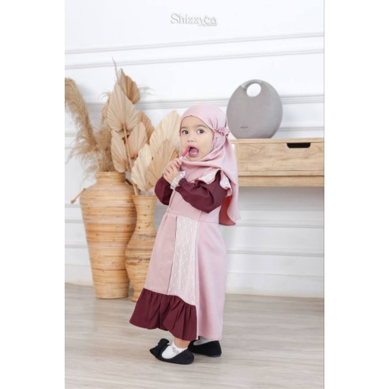{Shizzyca} Khazanah Khimar Anak. Khazanah Family Set