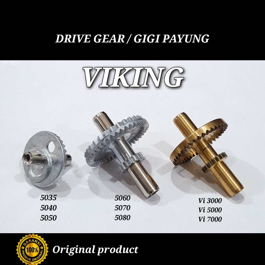 gigi payung reel viking / drive gear viking original