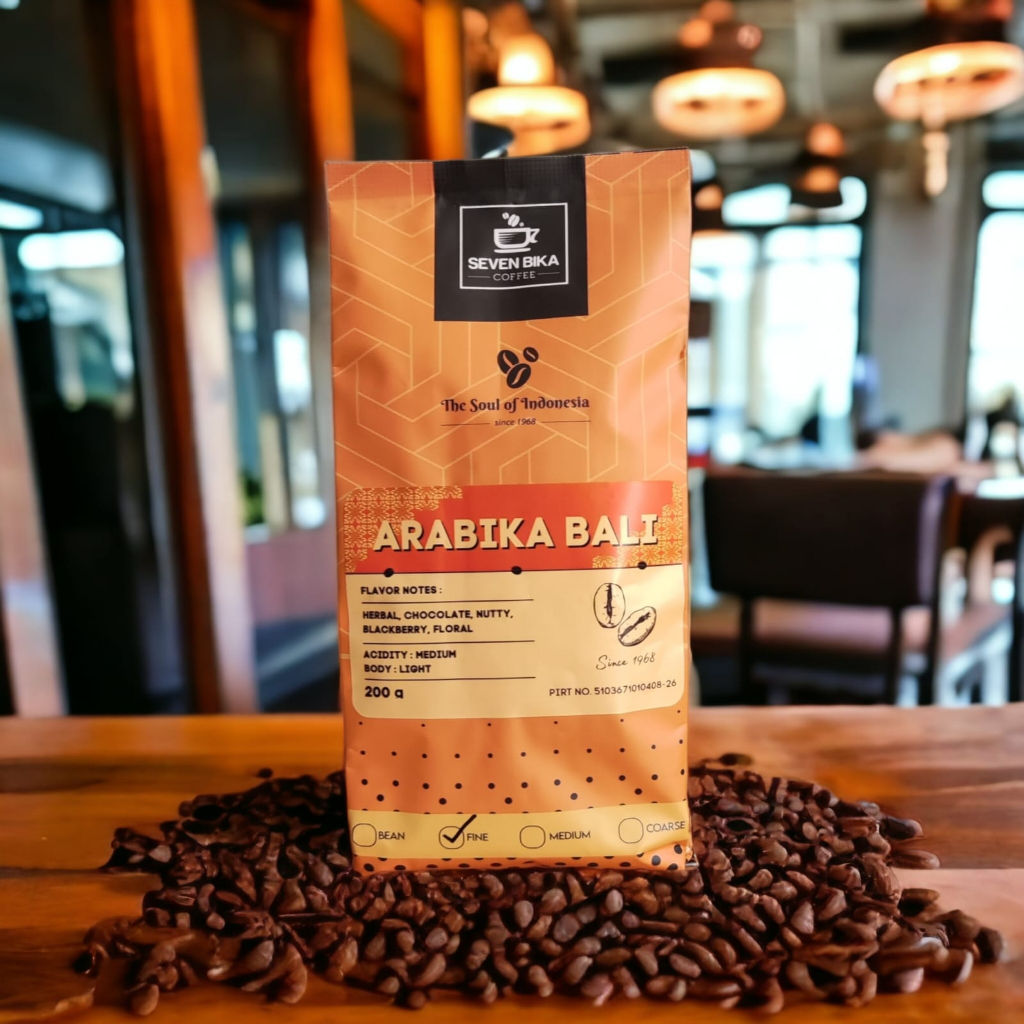 

PURE ARABICA BALI 200 GR GROUND
