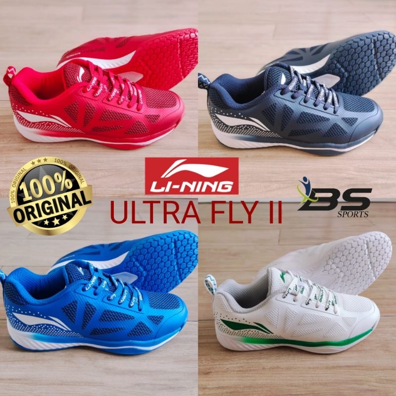 SEPATU BADMINTON LINING ULTRA FLY 2 ULTRA FLY II ORIGINAL