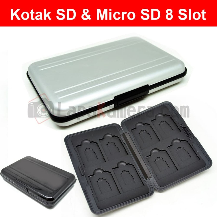Dompet memori SD card, kotak penyimpanan memory SD Card