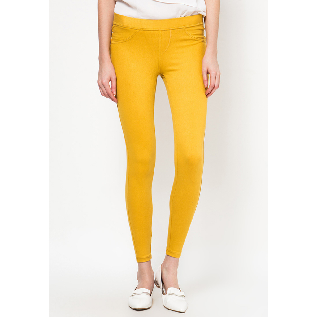 Point One CANARY YELLOW Premium Jegging