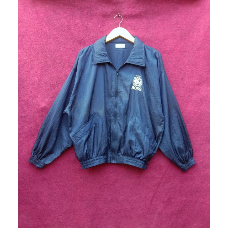 jaket winbreaker Suntory coffe boss