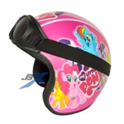 Helm Anak Bogo Retro Pororo Nazi Karakter Cewek